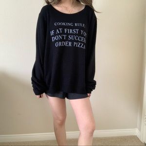 Pizza Baggy Beach Jumper